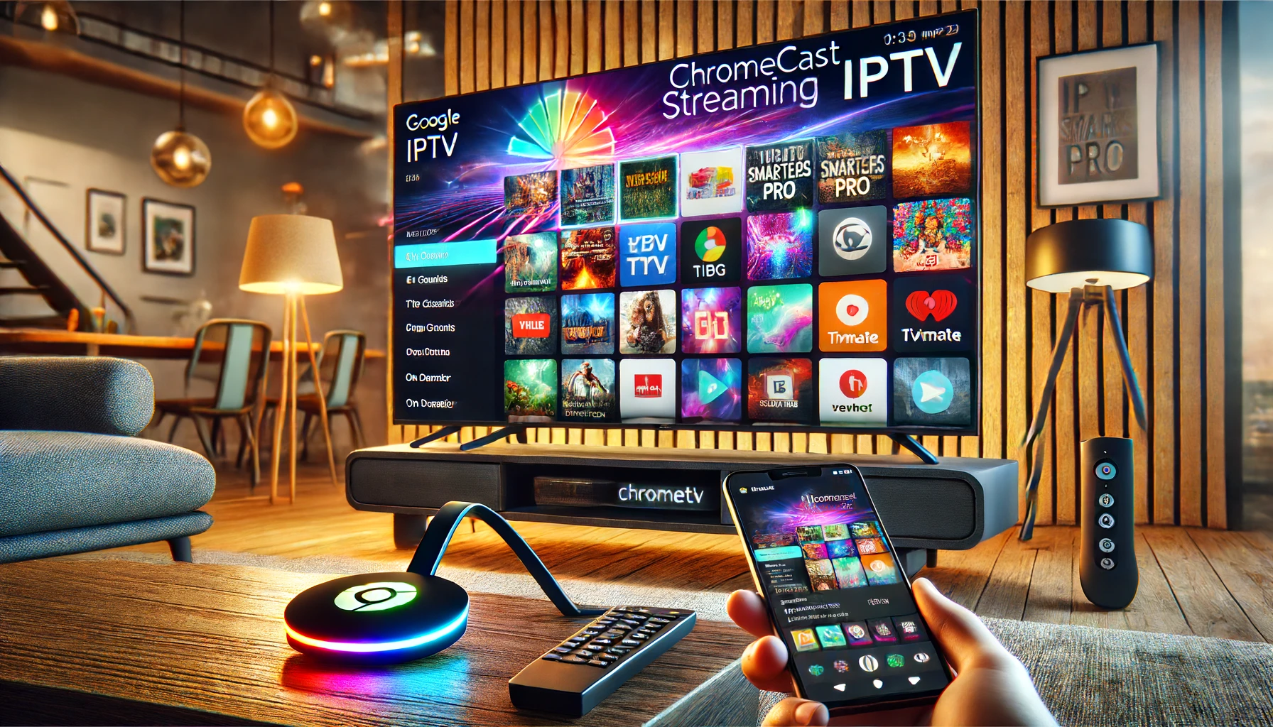 Best IPTV Apps for Google Chromecast